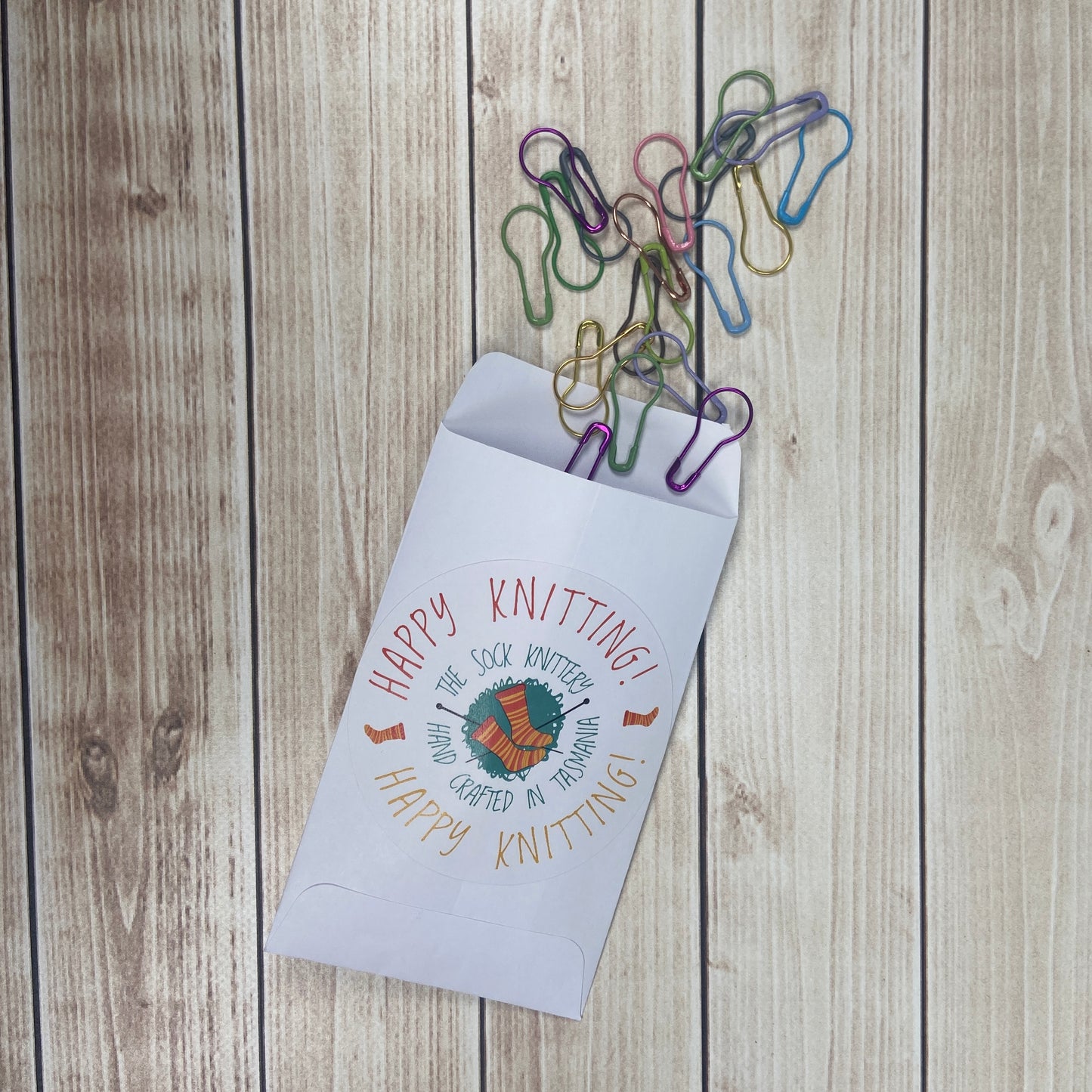 Metal stitch markers - The Sock Knittery